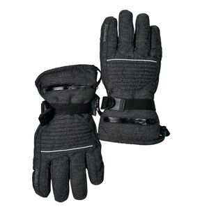 WinterProof Men’s M Ski Gloves Waterproof Insulated Winter Snowboarding Black